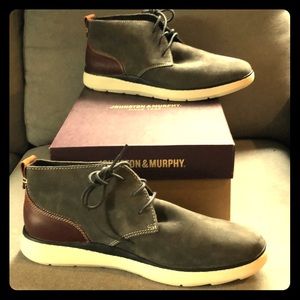 Gray Johnson & Murphy shoes